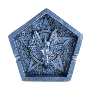 Ice Dragon Pentacle Incense Stick Burner Holder Ashtray