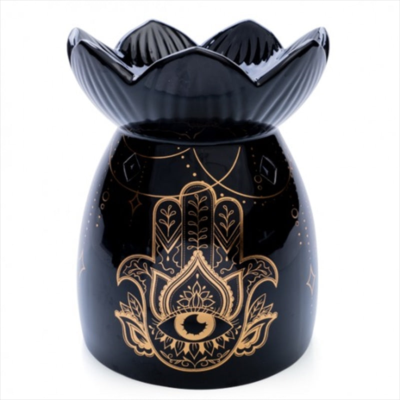 Hamsa Ceramic Oil Burner Candle Tealight Wax Melt