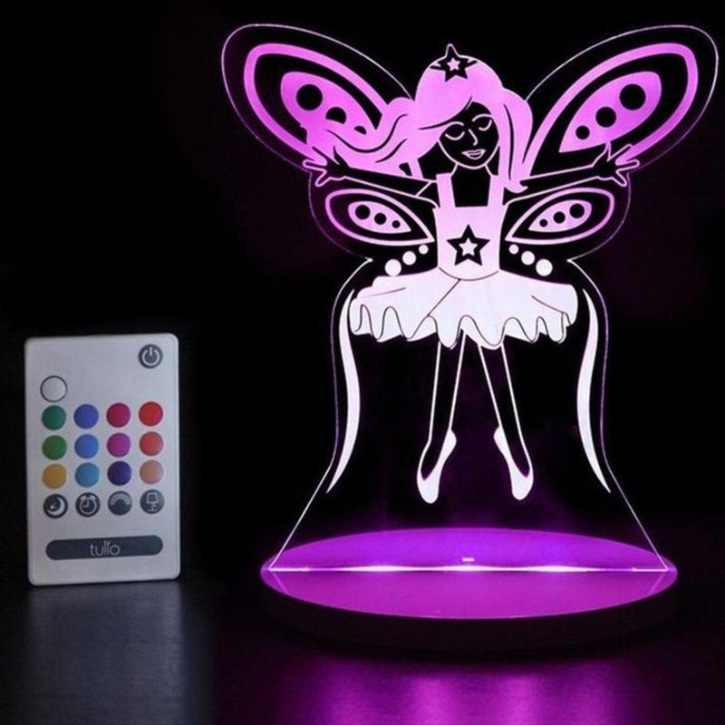 Tulio Fairy Princess Ballerina Dream Night Light Lamp LED Nursery Bedroom Bedside