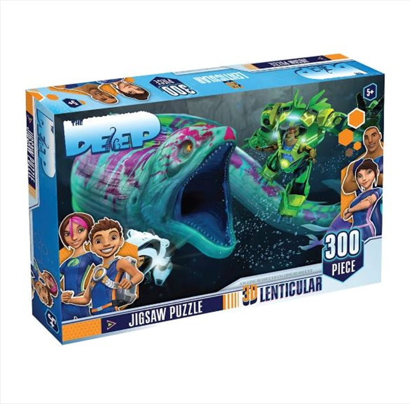 The Deep In The Depths 300 Piece 3D Lenticular Jigsaw Puzzle