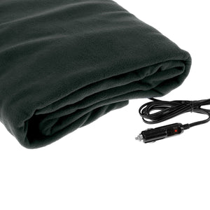 Laura Hill Heated Electric Car Blanket 150 x 110cm 12v Black