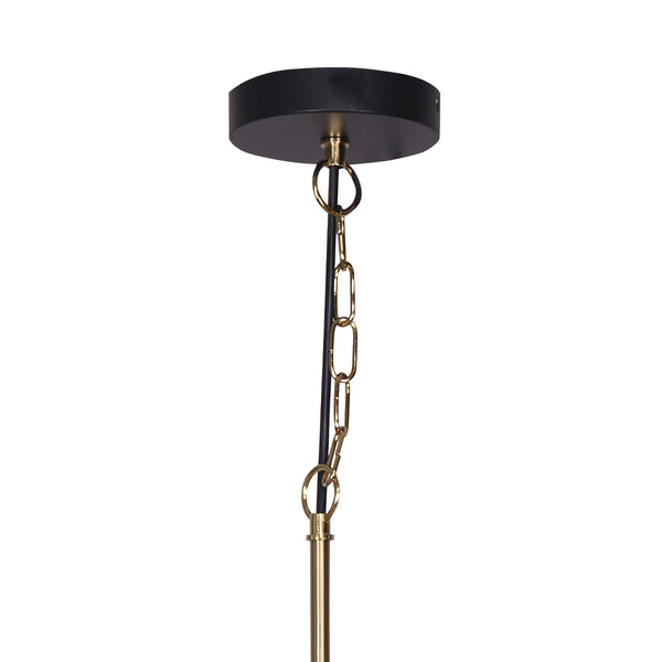 Sarantino Ceiling Pendant Light Lamp Matte Black Brushed Gold