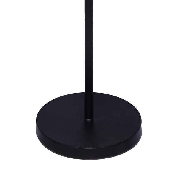 Sarantino Hanging Exposed Bulb 4 Arm Industrial Floor Lamp Light Brass Black
