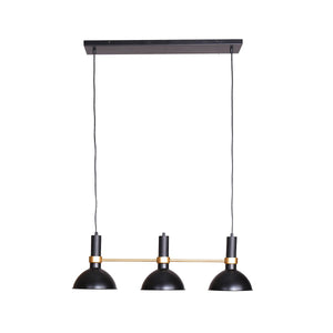 Sarantino Adjustable Retro Triple 3 Bulb Hanging Pendant Ceiling Lamp Light
