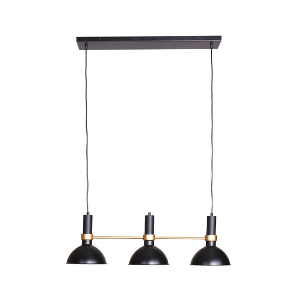 Sarantino Adjustable Retro Triple 3 Bulb Hanging Pendant Ceiling Lamp Light