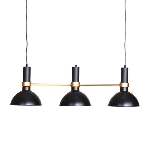 Sarantino Adjustable Retro Triple 3 Bulb Hanging Pendant Ceiling Lamp Light