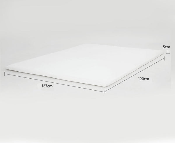 Laura Hill High Density Mattress Foam Topper 5cm Double