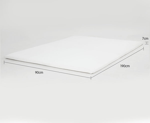 Laura Hill High Density Mattress Foam Topper 7cm Single