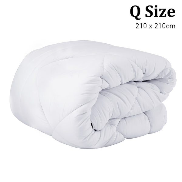Laura Hill 800GSM Microfibre Bamboo Quilt Duvet Doona Queen