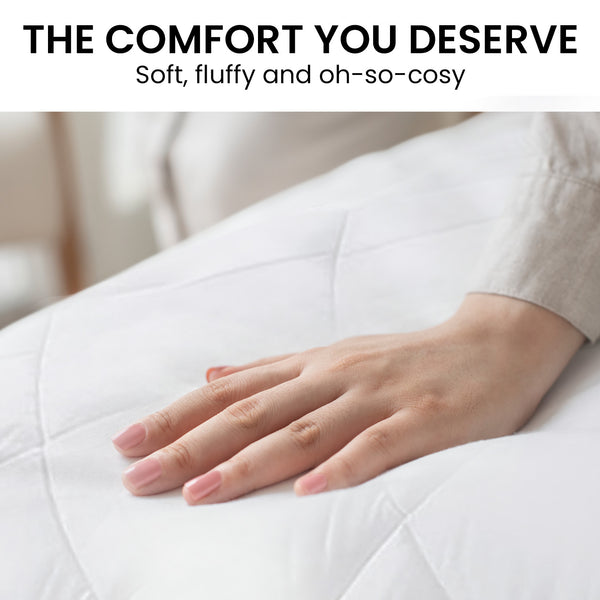 Laura Hill 800GSM Microfibre Bamboo Quilt Duvet Doona Queen