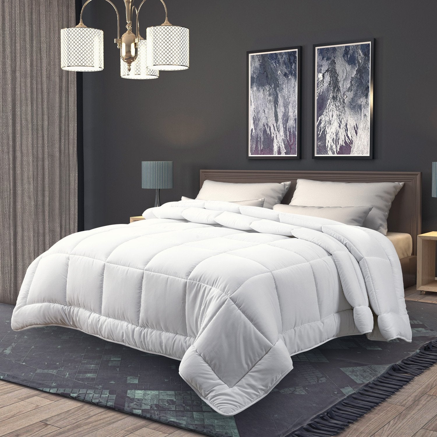 Laura Hill 700GSM Goose Down Feather Doona Duvet Quilt Queen