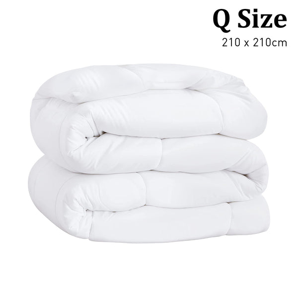 Laura Hill 700GSM Goose Down Feather Doona Duvet Quilt Queen