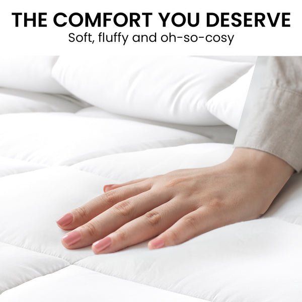 Laura Hill 700GSM Goose Down Feather Doona Duvet Quilt Queen