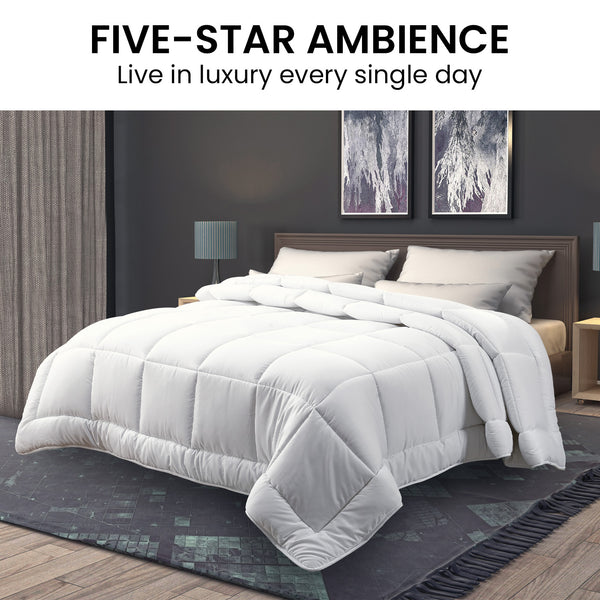 Laura Hill 700GSM Goose Down Feather Doona Duvet Quilt Queen