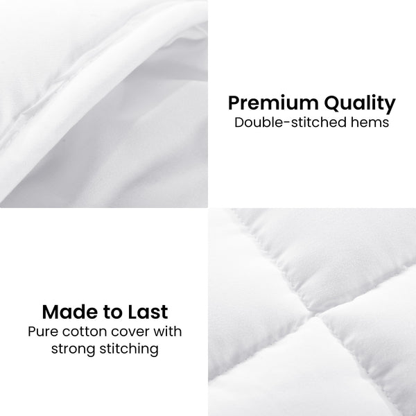 Laura Hill 800GSM Goose Down Feather Doona Duvet Quilt Queen