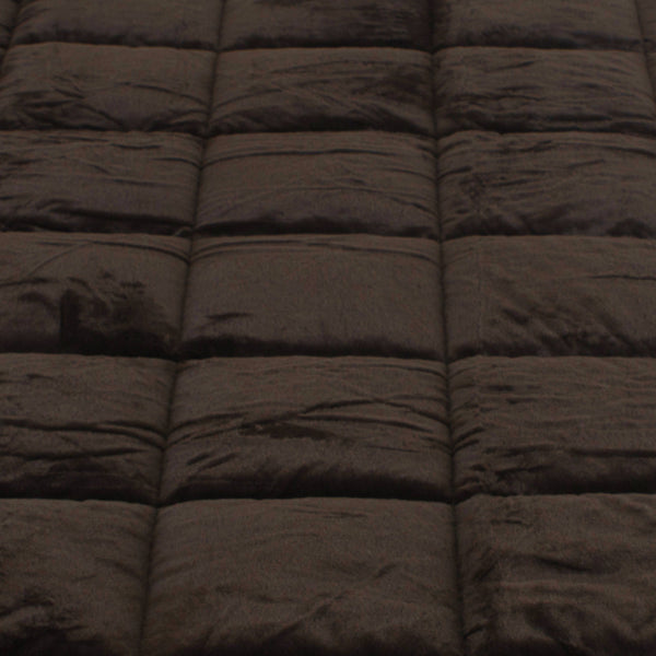 Laura Hill 600GSM Faux Mink Comforter Quilt Blanket Super King