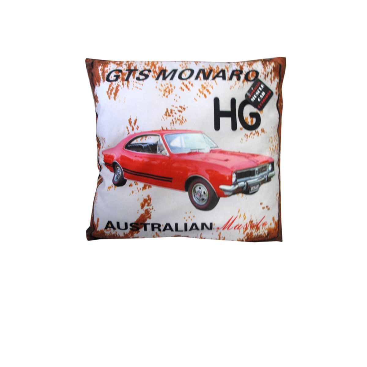 Holden Monaro HG GTS Filled Cushion Square 40cm Red