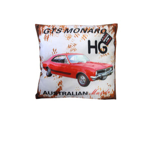 Holden Monaro HG GTS Filled Cushion Square 40cm Red