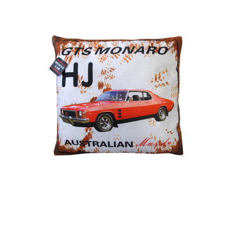 Holden Monaro HJ GTS Filled Cushion Square 40cm Red