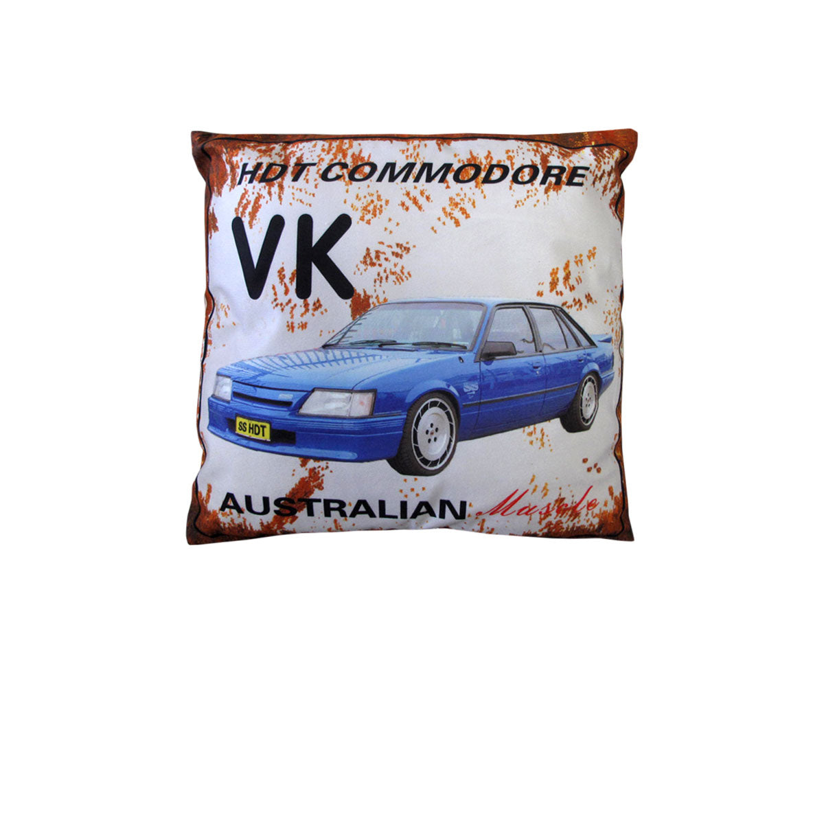 Holden Commodore VK HDT Filled Cushion Square 40cm Blue
