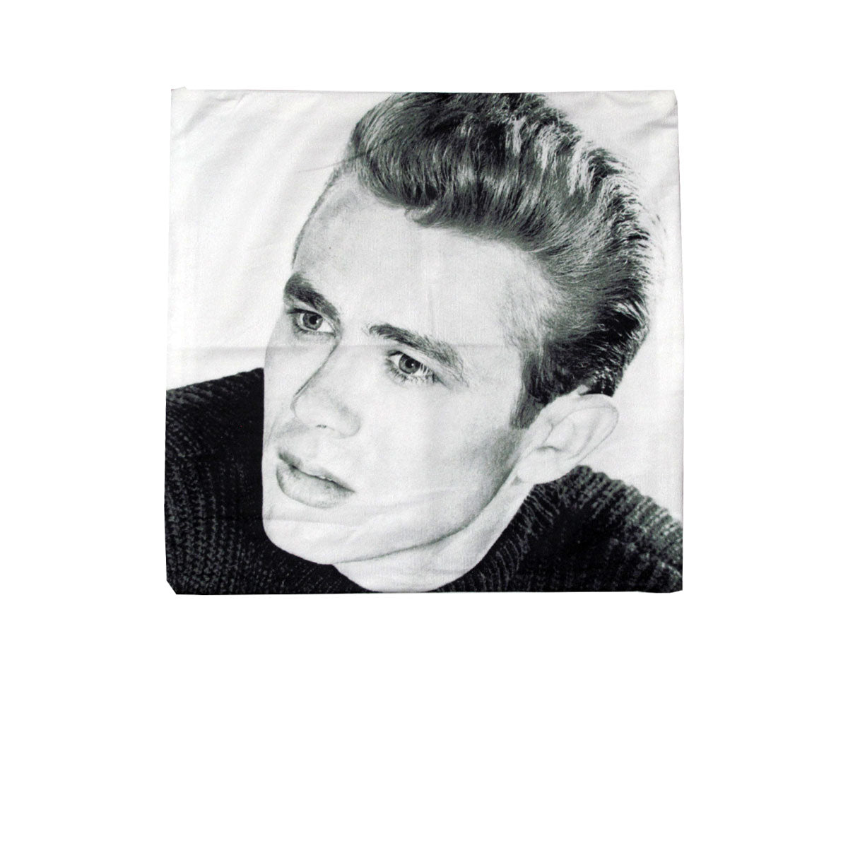 James Dean Portrait Square Cushion Cover 43cm