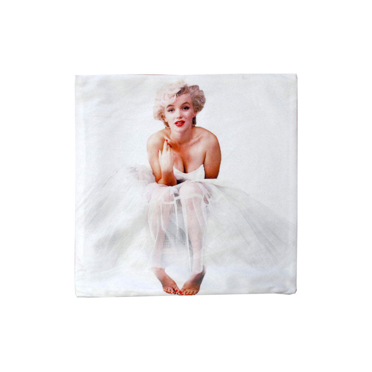 Marilyn Monroe Ballerina Square Cushion Cover 43cm