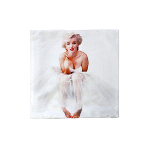 Marilyn Monroe Ballerina Square Cushion Cover 43cm