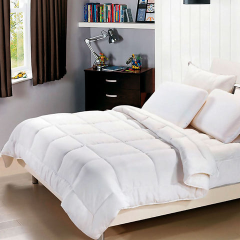 Cotton Summer 300gsm Quilt Doona Duvet Queen