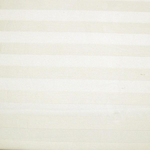 Self Striped 1000TC Cotton Rich Quilt Doona Duvet Cover Set Ivory King