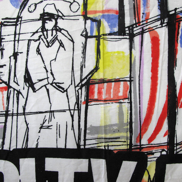 Modern City Cityscape Cotton Quilt Doona Duvet Cover Set Single
