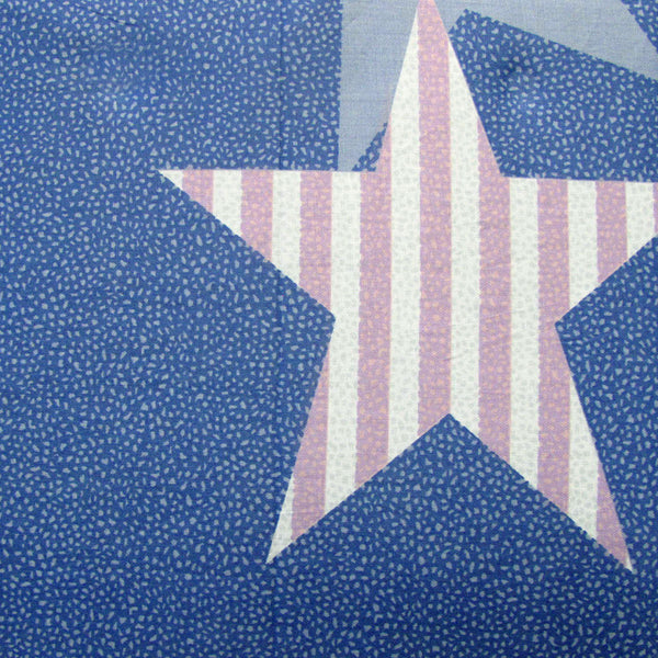 Starry Love 310 TC Cotton Printed Quilt Doona Duvet Cover Set Blue Single