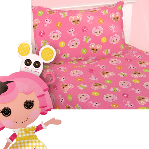 Lala Loopsy Princess Jewel Sparkles Polyester Cotton Sheet Set Double