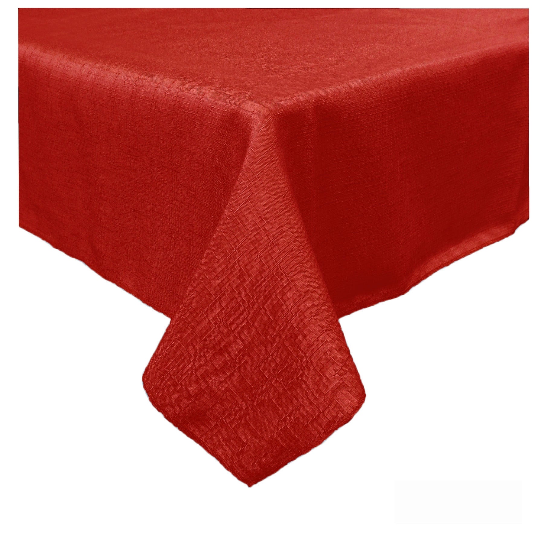 Emporio Slub Tablecloth Rectangular Red 150 x 230cm