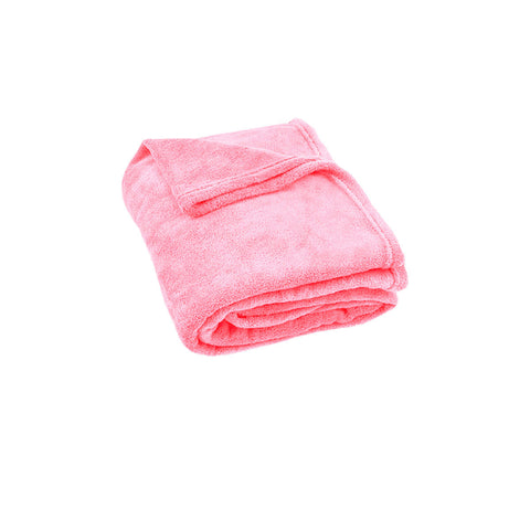 Coral Fleece Throw Rug 200gsm 150 x 200cm Fusion Pink