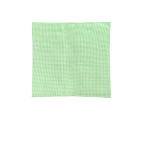 Cotton Waffle Cushion Cover Square 40cm Green
