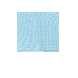 Cotton Waffle Cushion Cover Square 40cm Sky Blue