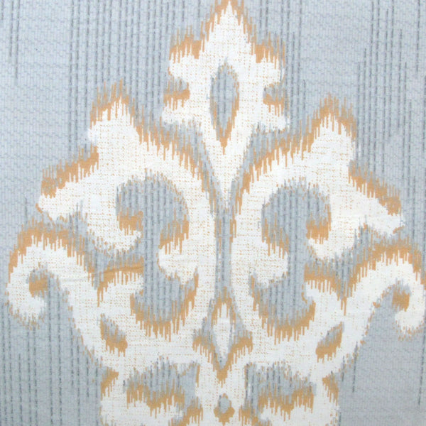 Royal Damask 250TC Cotton Quilt Doona Duvet Cover Set Queen Grey White