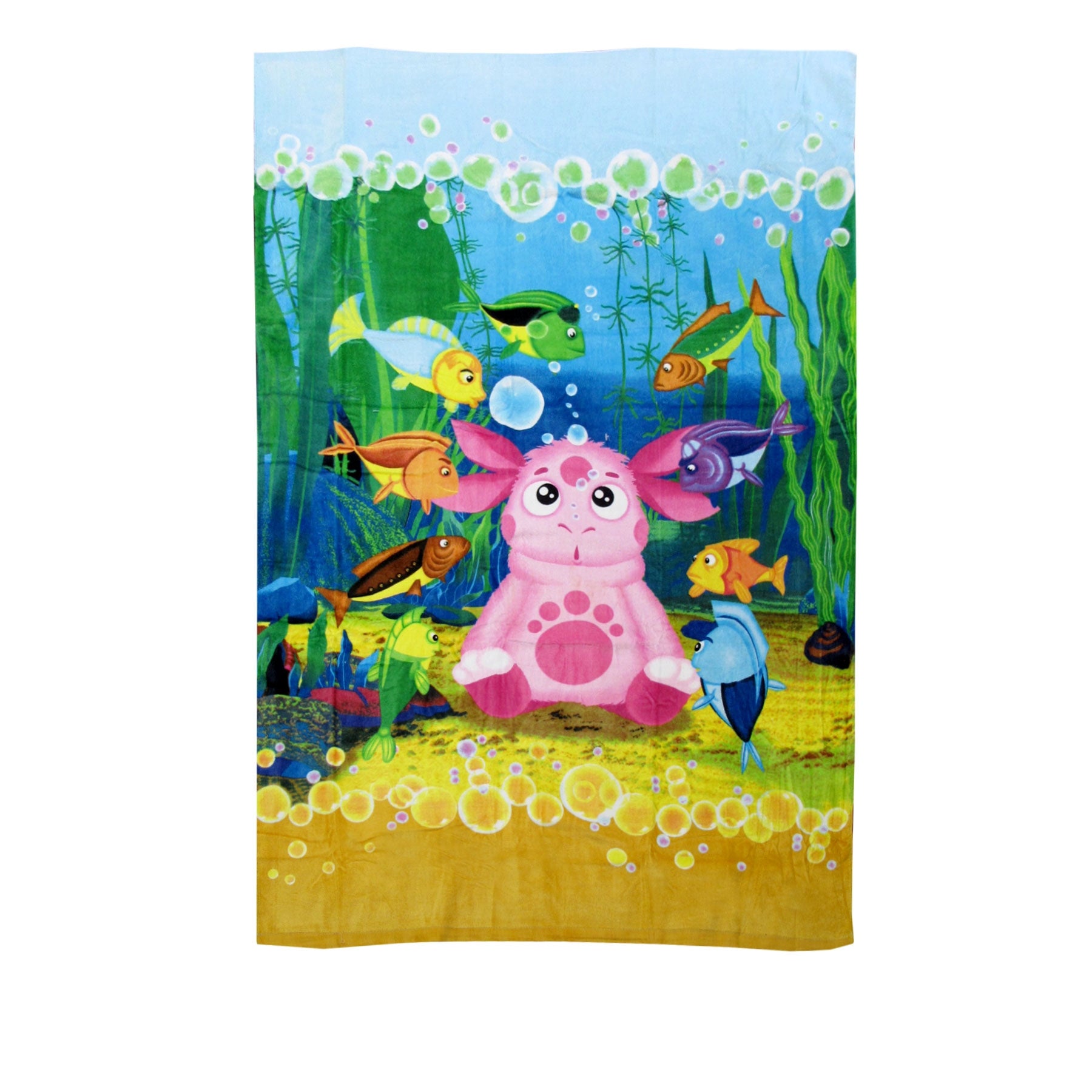 Moonzy The Adventures of Luntik Cotton Beach Towel Moonzy Underwater