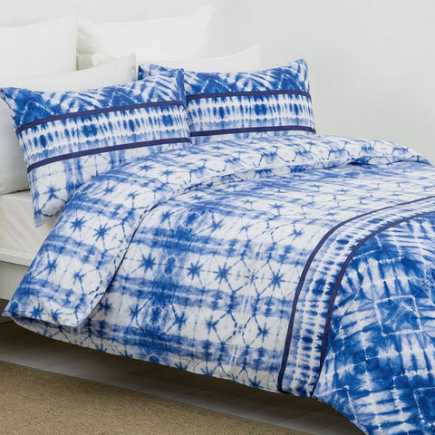 Belmondo Aruba Dutch Caribbean Paradise Quilt Doona Duvet Cover Set Blue King