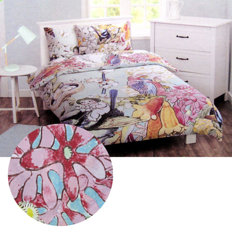 Caprice May Gibbs Gumnut Babies Quilt Doona Duvet Cover Set Single