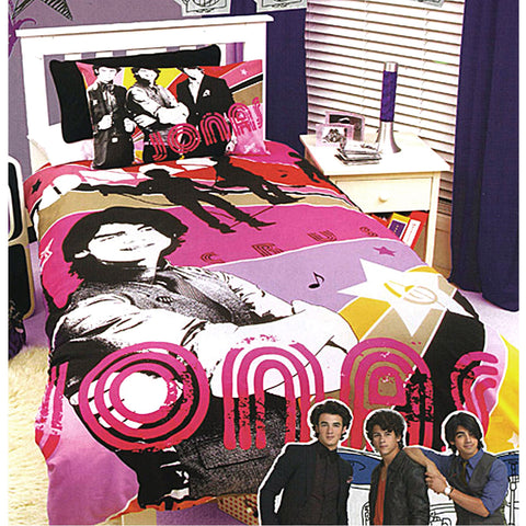 Disney Jonas Quilt Doona Duvet Cover Set Single