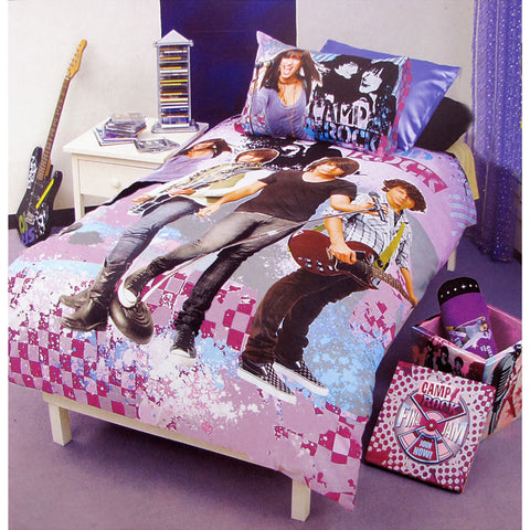 Disney Camp Rock Rockstar Quilt Doona Duvet Cover Set Single