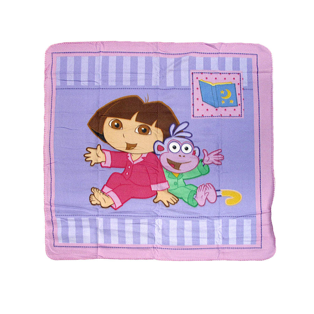 Caprice Dora The Explorer And Boots Polar Fleece Throw Rug Blanket 100 x 100cm