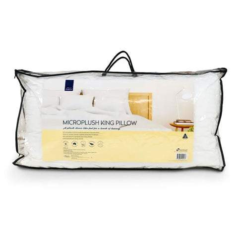 Easyrest Cloud Support Polyester Microplush King Pillow 50 x 90cm