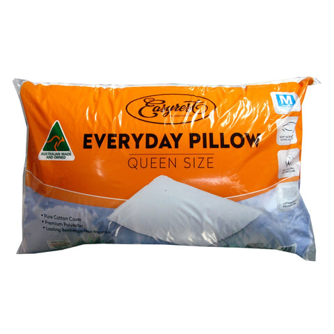 Easyrest Everyday Polyester Fill Queen Sized Pillow 48 x 73cm