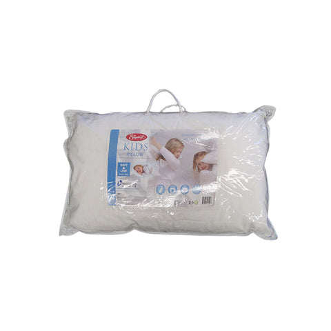 Easyrest Kids Childrens 300gsm Polyester Fill Soft and Low Pillow 46 x 73cm