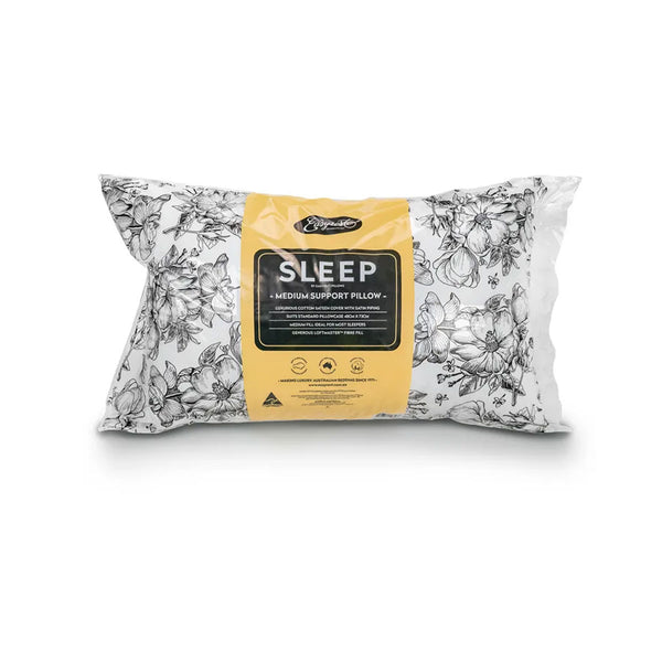 Easyrest Sleep Fibre Fill Medium Support Pillow 48 x 73cm