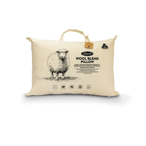Easyrest Polyester Wool Blend Standard Pillow 47 x 72cm