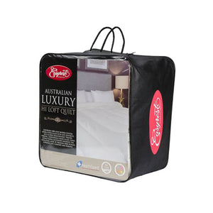 Easyrest 350gsm Fibrefill Luxury Hi Loft Quilt Doona Duvet Double