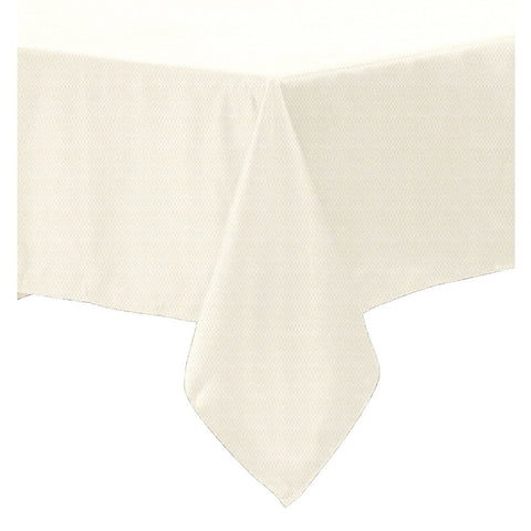 Polyester Cotton Tablecloth Ivory 180cm Round